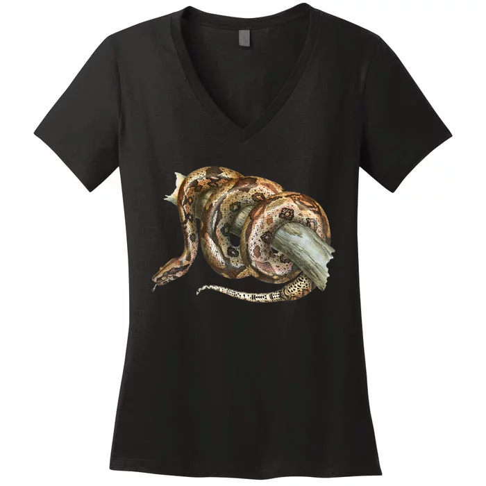 Snake Snake Lover  Men Snake Women's V-Neck T-Shirt