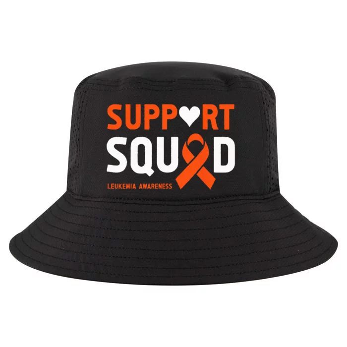 Support Squad Leukemia Awareness (1) Cool Comfort Performance Bucket Hat