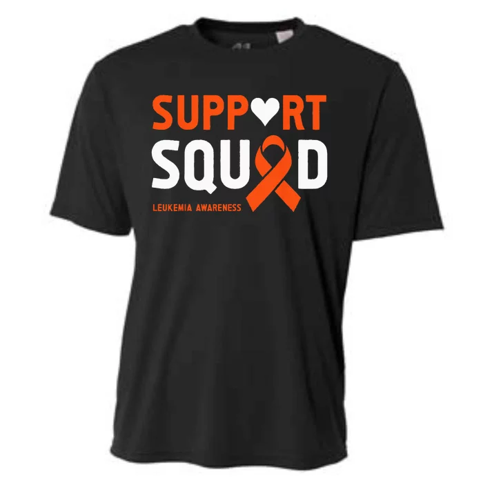 Support Squad Leukemia Awareness (1) Cooling Performance Crew T-Shirt