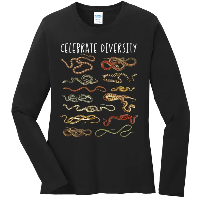 Snake Snake Lover Types Of Snakes Snakes Ladies Long Sleeve Shirt