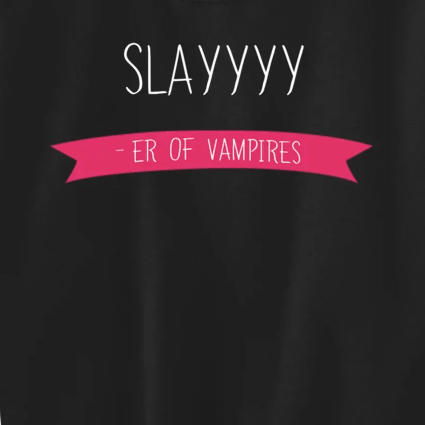 Slayyyy Kids Sweatshirt