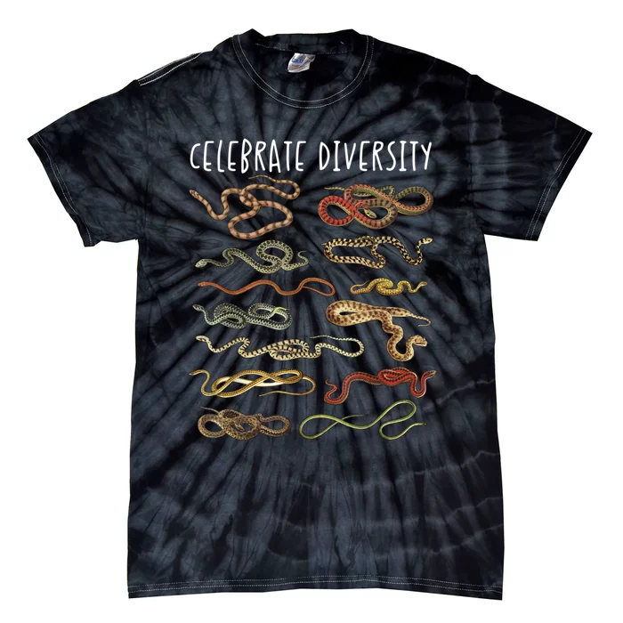 Snake  Snake Lover Types Of Snakes Snakes Tie-Dye T-Shirt