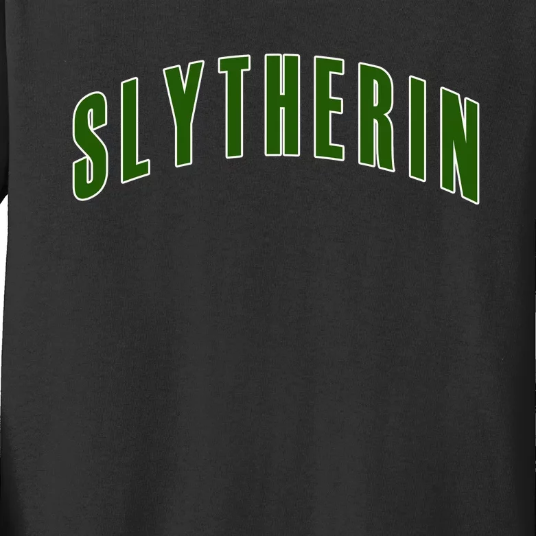 Slytherin Kids Long Sleeve Shirt