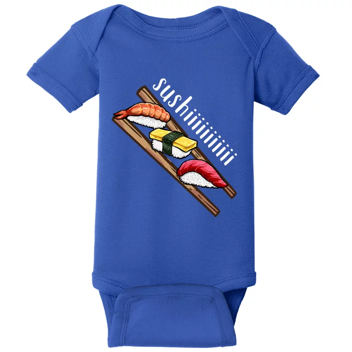 Sushi Sushi Lover Gift Baby Bodysuit