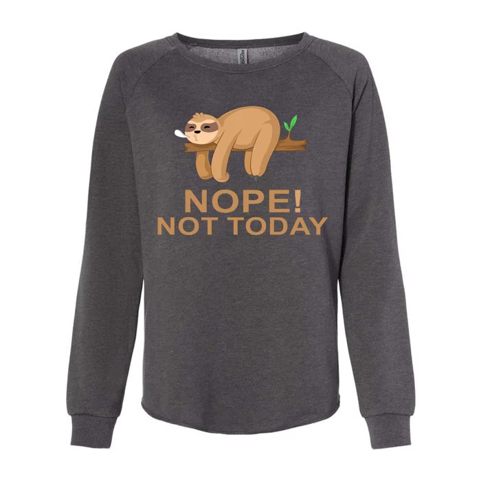 Sloth Womens California Wash Sweatshirt