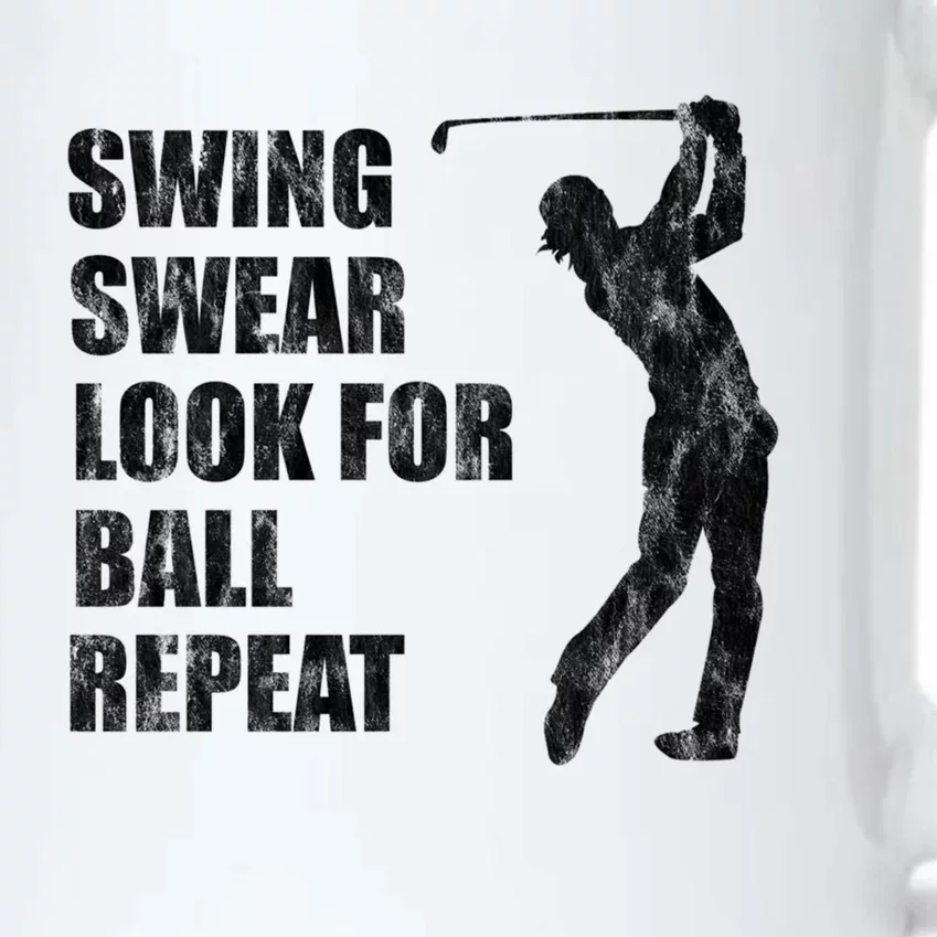 Swing Swear Look For Ball Repeat Cute Gift Black Color Changing Mug