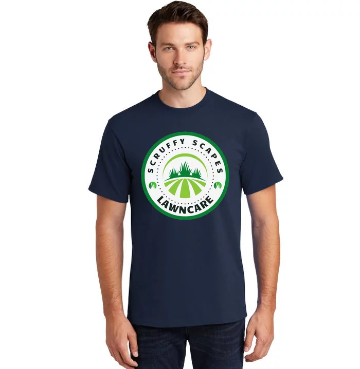 Scruffy Scapes Lawn Care Knoxville Tn Tall T-Shirt