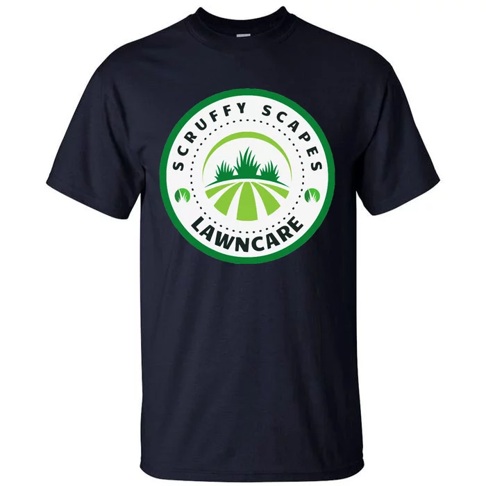 Scruffy Scapes Lawn Care Knoxville Tn Tall T-Shirt