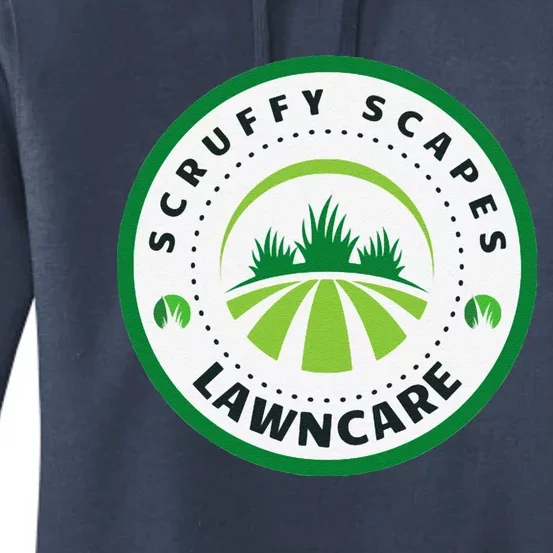 Scruffy Scapes Lawn Care Knoxville Tn Women's Pullover Hoodie