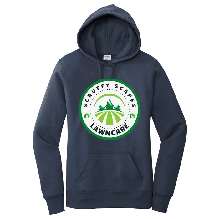 Scruffy Scapes Lawn Care Knoxville Tn Women's Pullover Hoodie