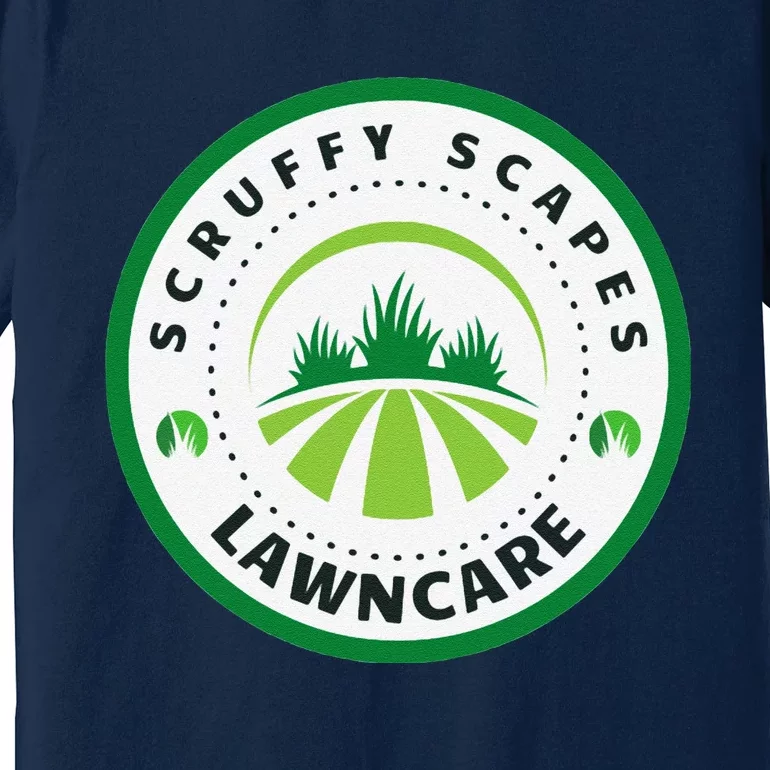 Scruffy Scapes Lawn Care Knoxville Tn Premium T-Shirt