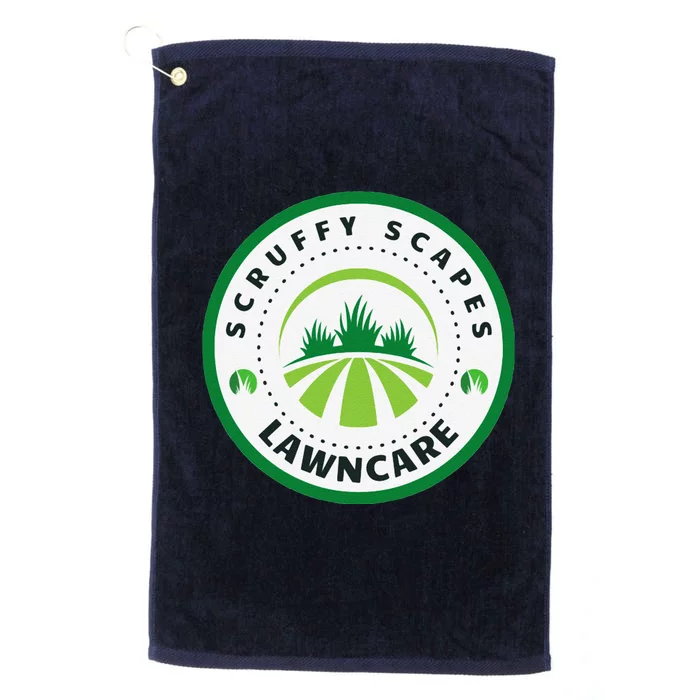 Scruffy Scapes Lawn Care Knoxville Tn Platinum Collection Golf Towel