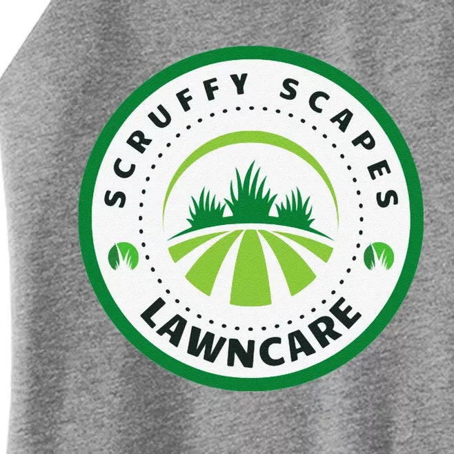 Scruffy Scapes Lawn Care Knoxville Tn Women’s Perfect Tri Rocker Tank