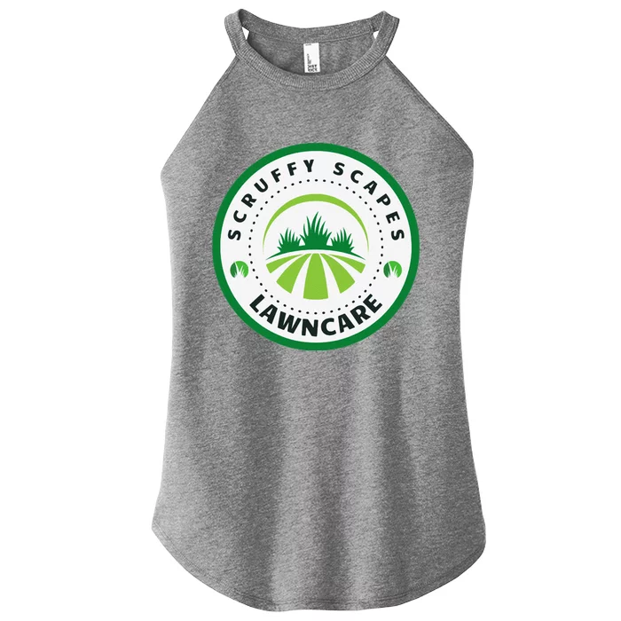 Scruffy Scapes Lawn Care Knoxville Tn Women’s Perfect Tri Rocker Tank