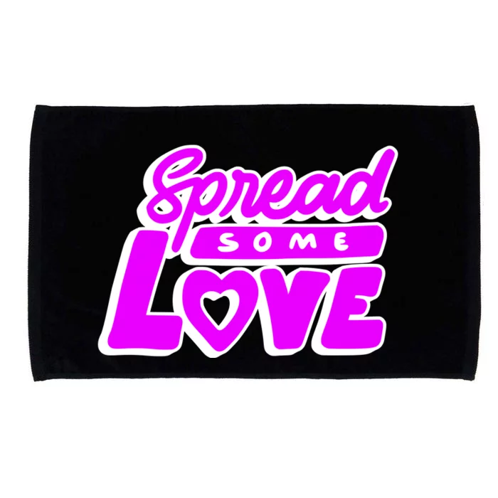 Spread Some Love Retro Microfiber Hand Towel