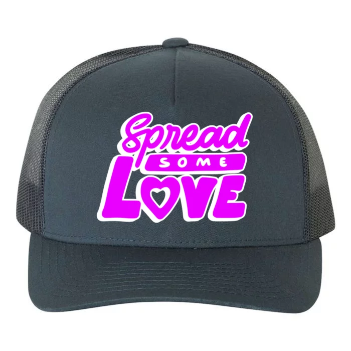 Spread Some Love Retro Yupoong Adult 5-Panel Trucker Hat