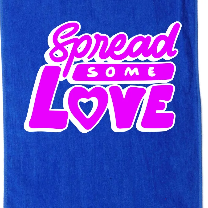 Spread Some Love Retro Platinum Collection Golf Towel