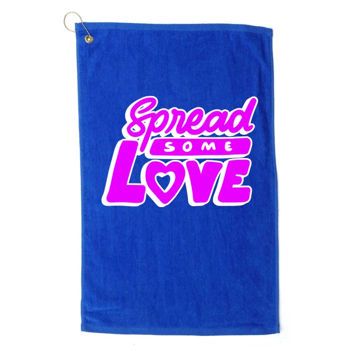 Spread Some Love Retro Platinum Collection Golf Towel