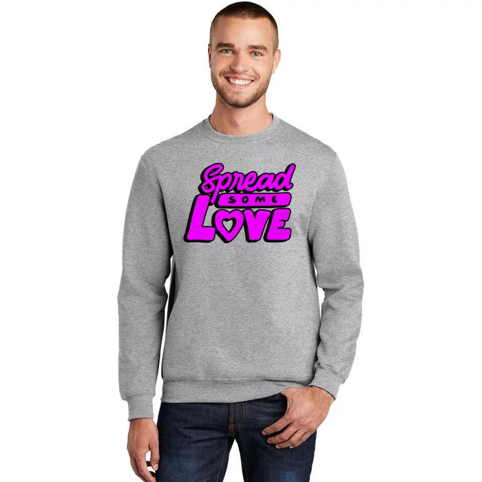 Spread Some Love Retro Sweatshirt