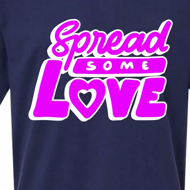 Spread Some Love Retro Sueded Cloud Jersey T-Shirt