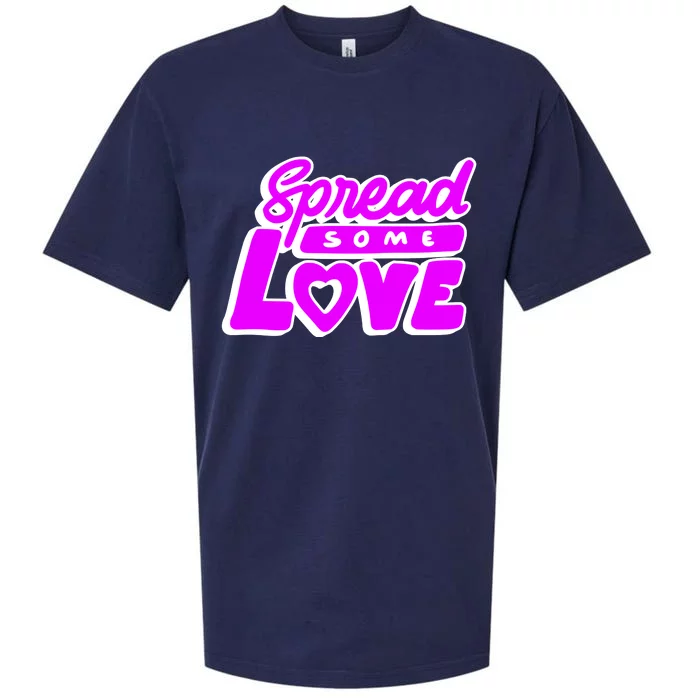 Spread Some Love Retro Sueded Cloud Jersey T-Shirt