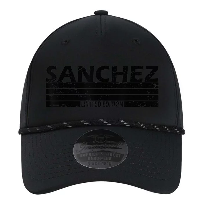 Sanchez Surname Limited Edition Retro Vintage Style Sunset Performance The Dyno Cap