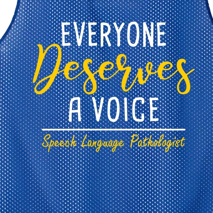 Slt Speech Language Therapist Speech Therapy Great Gift Mesh Reversible Basketball Jersey Tank