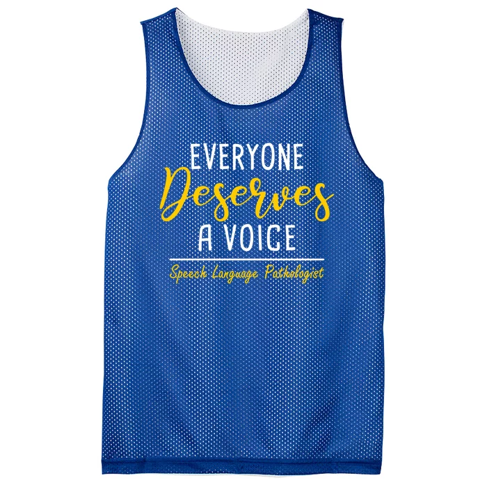 Slt Speech Language Therapist Speech Therapy Great Gift Mesh Reversible Basketball Jersey Tank