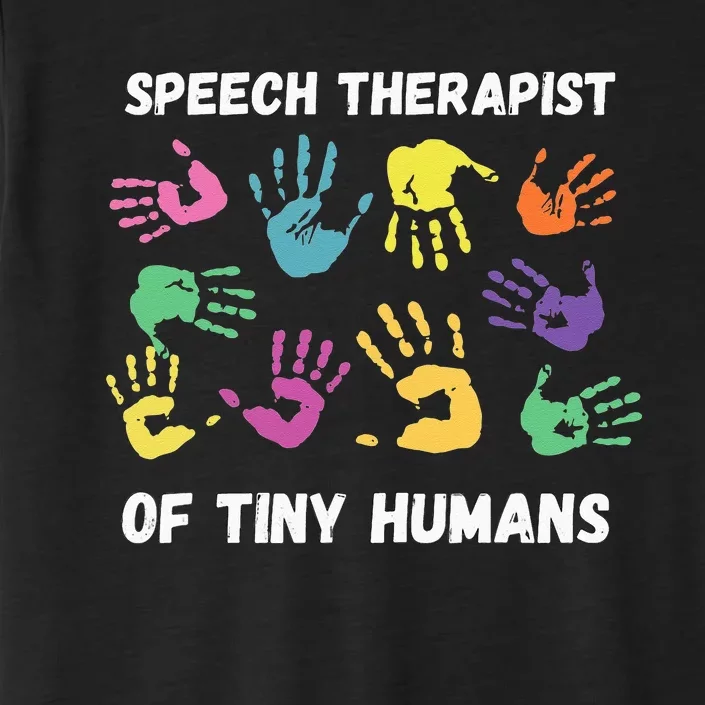 SLP Speech Language Pathology Therapist ChromaSoft Performance T-Shirt