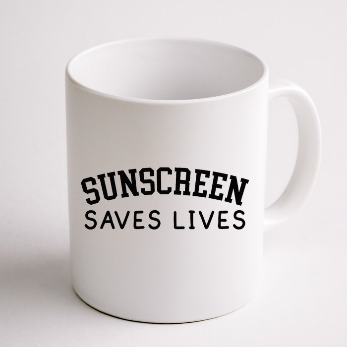 Sunscreen Saves Lives Funny Dermatology Doctor Derm Squad Coffee Mug