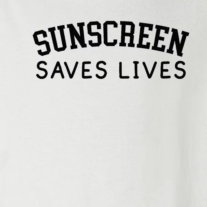 Sunscreen Saves Lives Funny Dermatology Doctor Derm Squad Toddler Long Sleeve Shirt