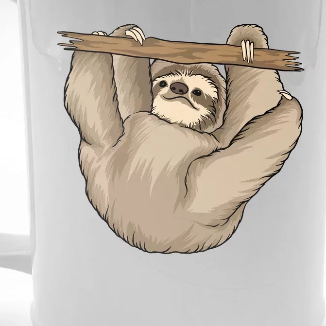 Sloth Front & Back Beer Stein