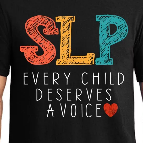 SLP Speech Language Pathologist Speech Therapy Pajama Set