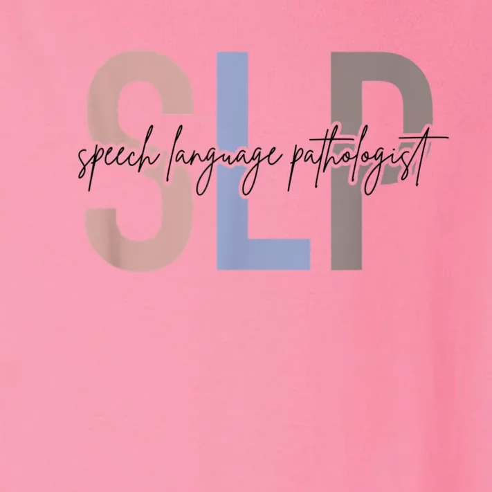 SLP Speech Language Pathologist, Speech Therapy Toddler Long Sleeve Shirt