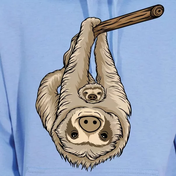 Sloth Unisex Surf Hoodie