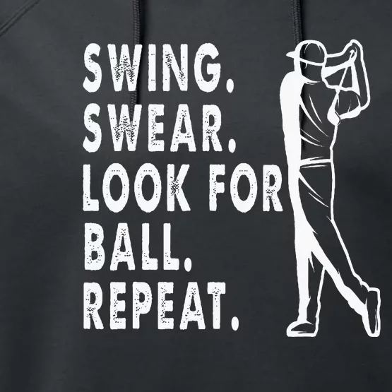 Swing Swear Look For Ball Repeat Performance Fleece Hoodie