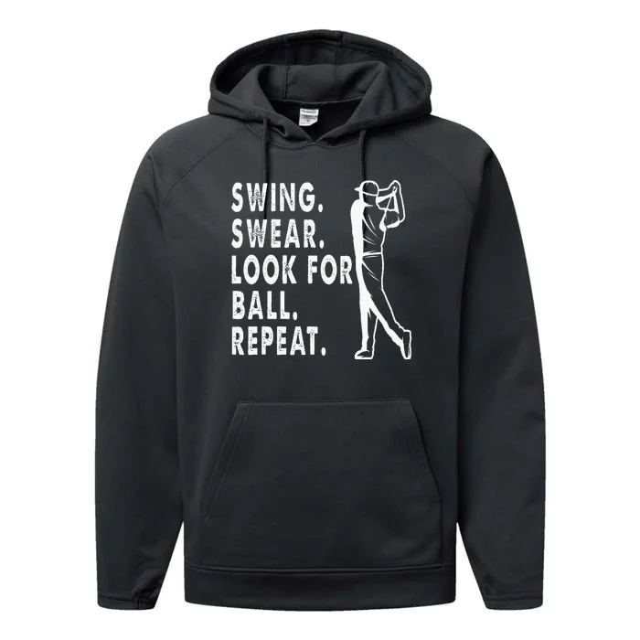 Swing Swear Look For Ball Repeat Performance Fleece Hoodie