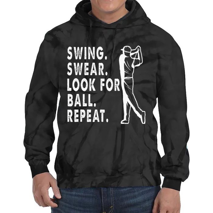 Swing Swear Look For Ball Repeat Tie Dye Hoodie