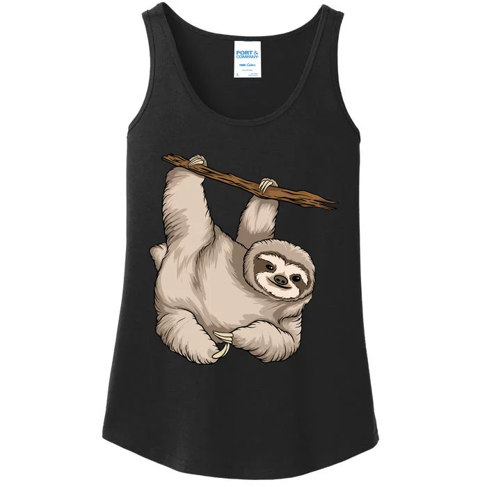 Sloth Ladies Essential Tank