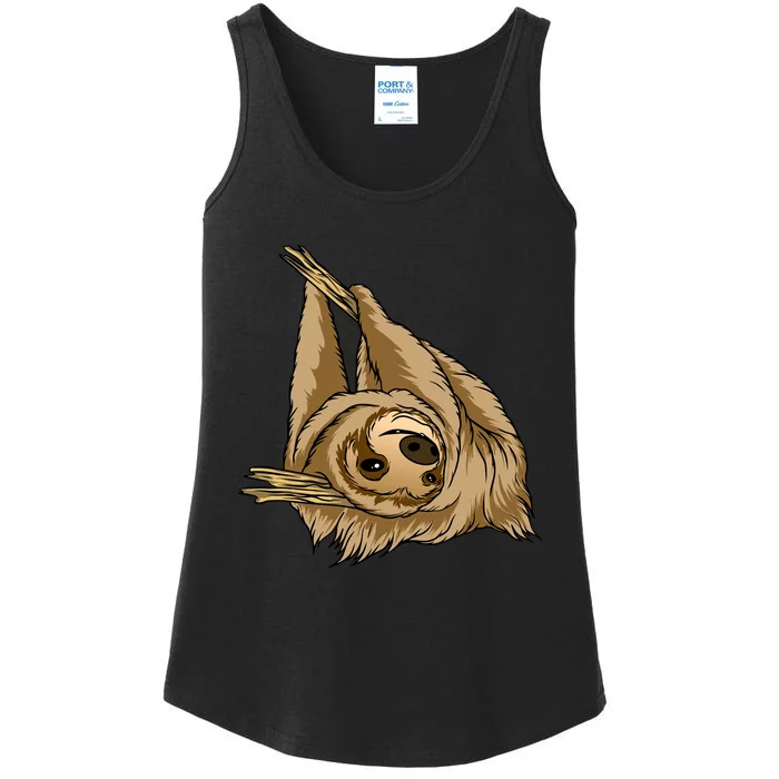 Sloth Ladies Essential Tank