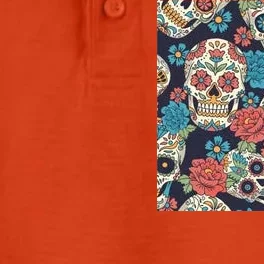 Sugar Skulls Mexican Dry Zone Grid Performance Polo