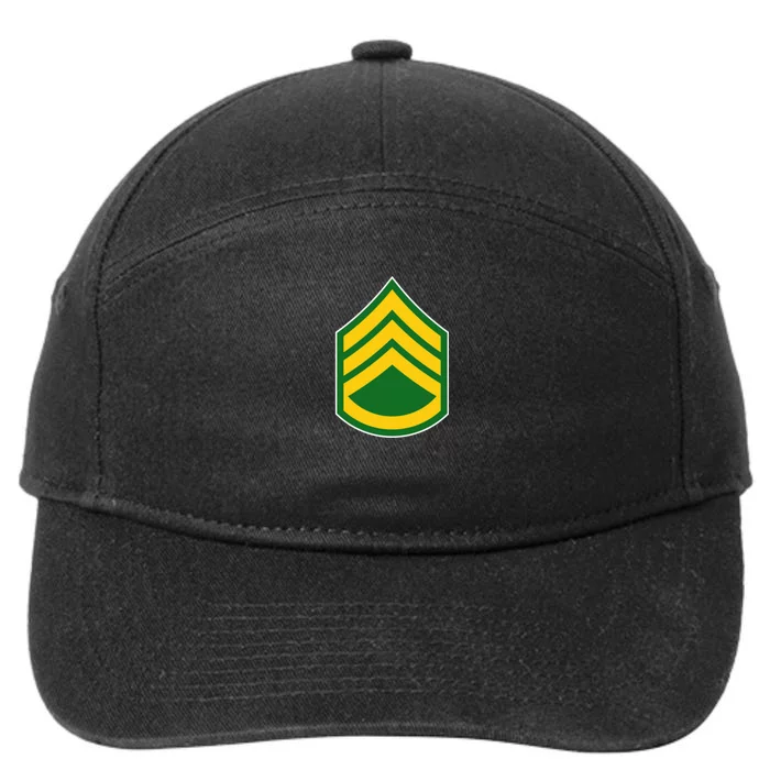 Staff Sergeant Military Badge 7-Panel Snapback Hat