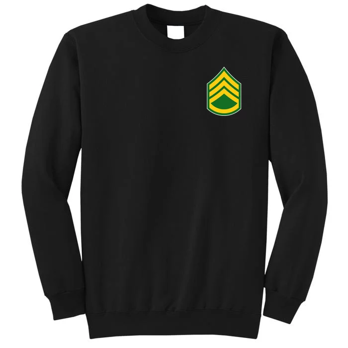 Staff Sergeant Military Badge Tall Sweatshirt