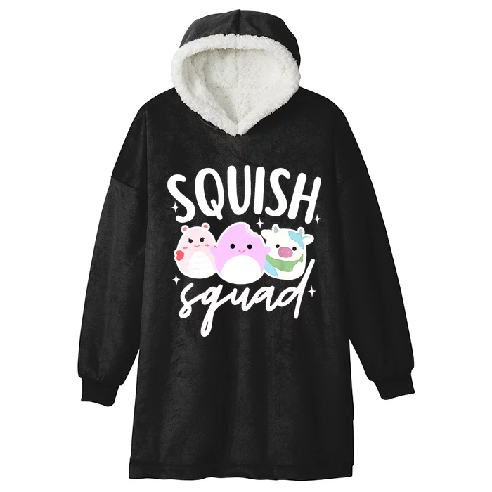 Squish Squad Mallow Great Gifts Cute Hooded Wearable Blanket