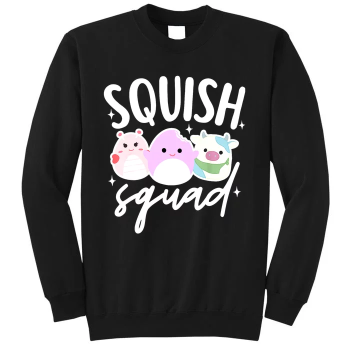 Squish Squad Mallow Great Gifts Cute Tall Sweatshirt