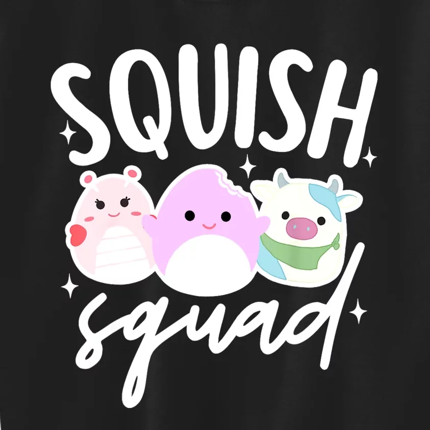 Squish Squad Mallow Great Gifts Cute Kids Sweatshirt