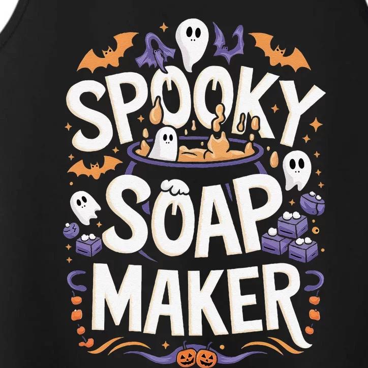 Spooky Soap Maker Halloween Soap Making Performance Tank