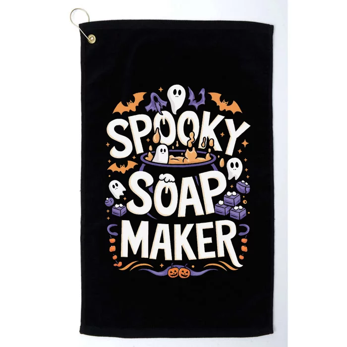 Spooky Soap Maker Halloween Soap Making Platinum Collection Golf Towel