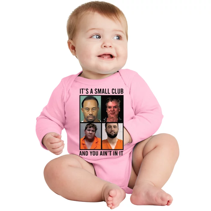 Scottie Scheffler Mug Shot Baby Long Sleeve Bodysuit