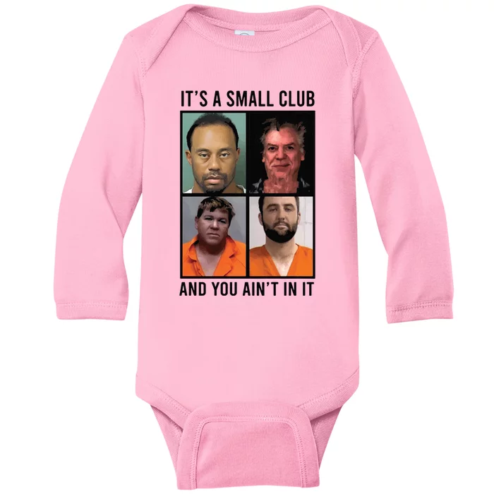 Scottie Scheffler Mug Shot Baby Long Sleeve Bodysuit